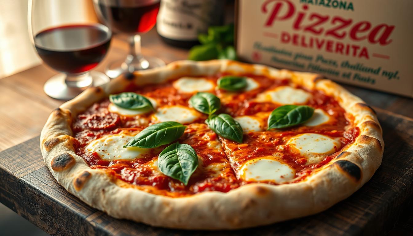 Pizza Marguerita Caseira