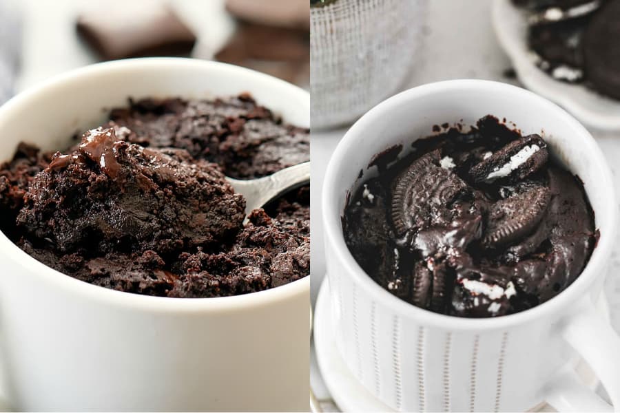 Bolo Oreo na Caneca
